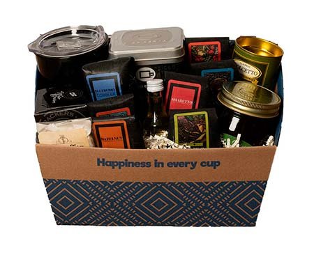 Kit de café o té gourmet para regalar en una empresa empleados