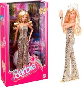 Colección de muñecas de Barbie para regalar - Barbie Muneca Signature Look Dorado